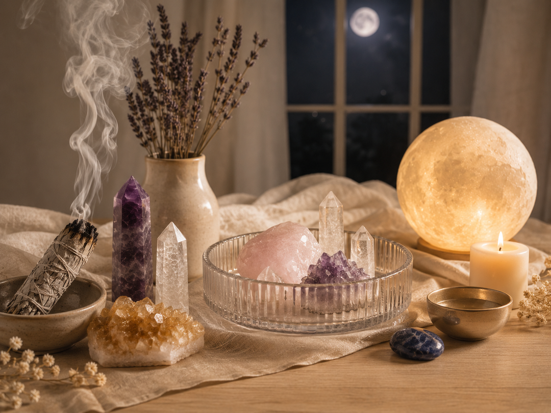 What is the difference between cleansing, clearing, and charging crystals?