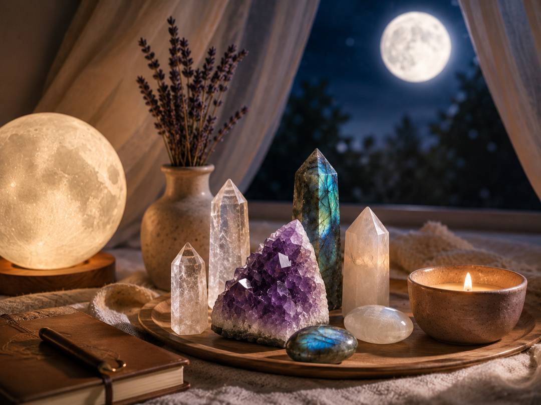 Crystals for the full moon