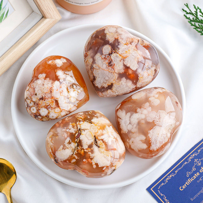 Cherry blossom agate meaning: growth, renewal, and blooming into your potential