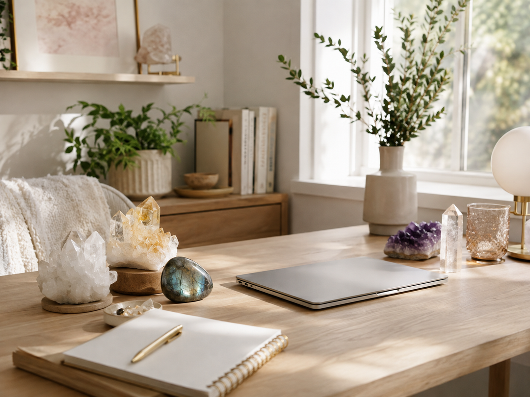 Best Crystals for a Home Office: Focus, Clarity, and Creative Energy