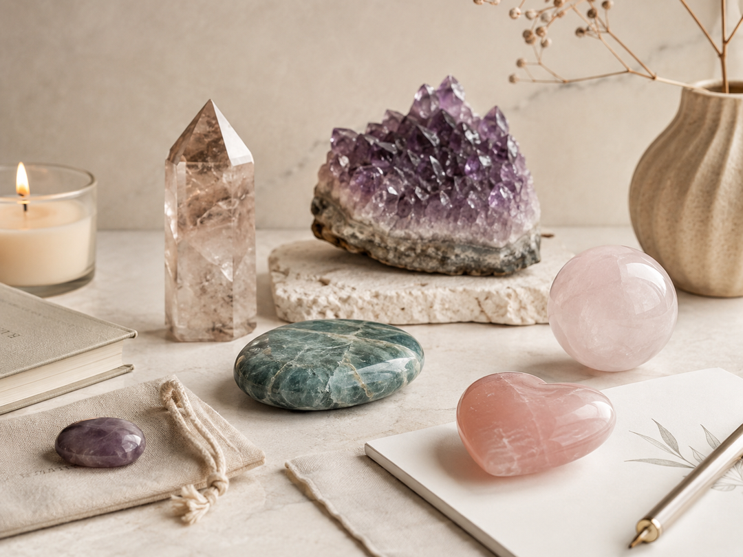 How Crystal Size and Shape Affect the Way You Use a Stone